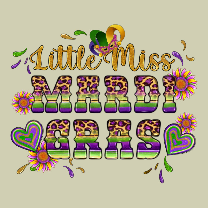 Little Miss Mardi Gras Heavy Core Tee by Artiststas | Teevron