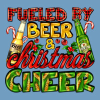 Fueled By Beer And Christmas Cheer With Beer Bottles Urban Heavy Tee | Teevron