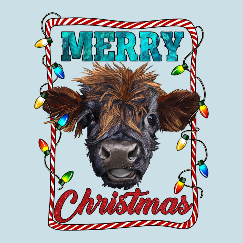 Merry Christmas Calf Ladies Tee by RanaPortraitStore | Teevron