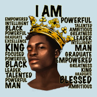 Afro Man Black King I Am Ladies Tee | Teevron