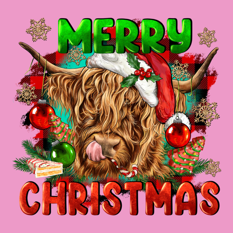 Merry Christmas Cow Urban Hoodie by CowGirlArtShop | Teevron
