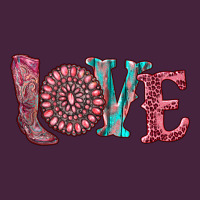 Valentine's Day Love With Boots And Gemstone Premium Tee | Teevron