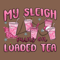 My Sleigh Runs On Loaded Tea Zipper Hoodie | Teevron