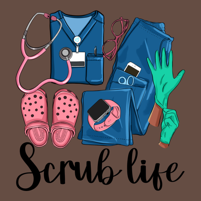 Scrub Life Nurse Long Sleeve Tee by LillyAllenDesigns | Teevron