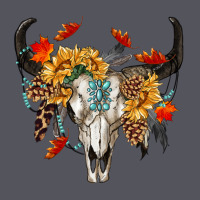 Fall Bull Skull Vintage Hoodie | Teevron