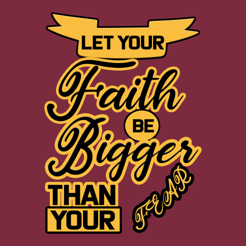 Let Your Faith Be Bigger Than Your Fear Premium Hoodie by Bettercallsaul | Teevron