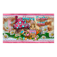 happy easter y'all rabbit sippy cup | Teevron