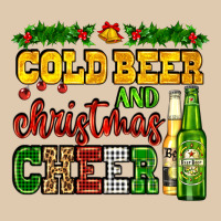 Cold Beer And Christmas Cheer With Beer Bottles Heavyweight Sweatshirt | Teevron