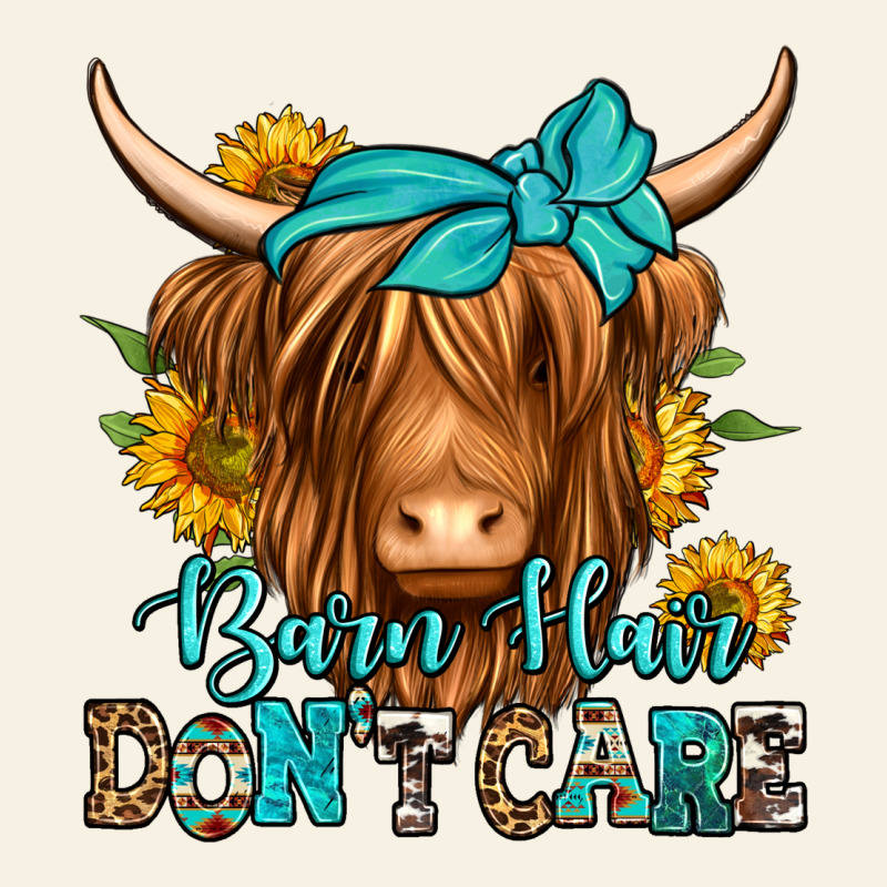 Barn Hair Don't Care Long Haired Cow Vintage Tee by Jasminsmagicworld | Teevron