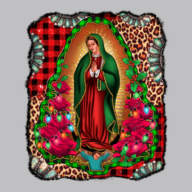 Our Lady Of Guadalupe Christmas Long Sleeve Tee by Jasminsmagicworld | Teevron