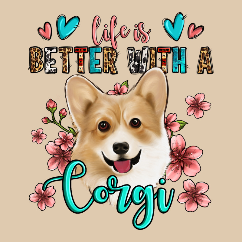 Life Is Better With A Corgi Heavyweight Sweatshirt by Jasminsmagicworld | Teevron
