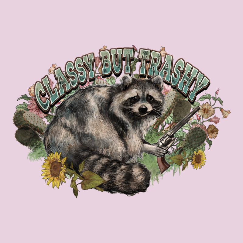Classy But Trashy Racoon Classic Tee by NancyCooperArtShop | Teevron