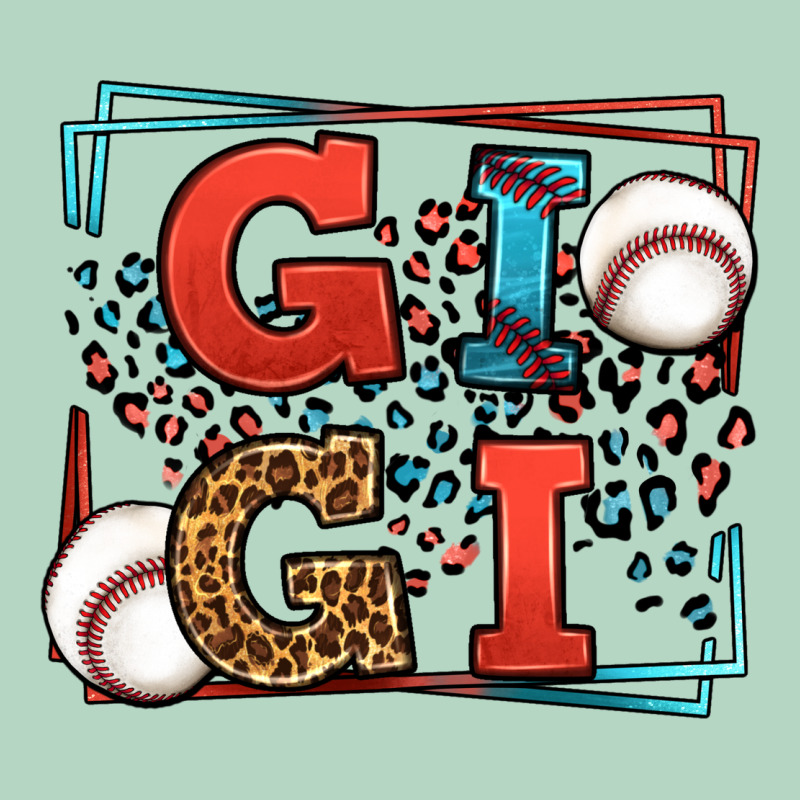 Baseball Gigi Leopard Frame Classic Tee by LillyAllenDesigns | Teevron