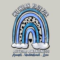 We Wear Blue For Autism Awareness Accept Understan Heavyweight Hoodie | Teevron