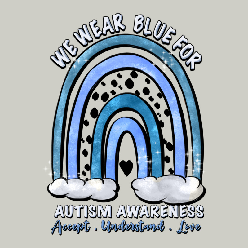 We Wear Blue For Autism Awareness Accept Understan Heavyweight Hoodie by Artiststas | Teevron