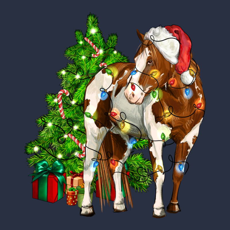American Paint Horse Christmas Tree Urban Hoodie by CowGirlArtShop | Teevron
