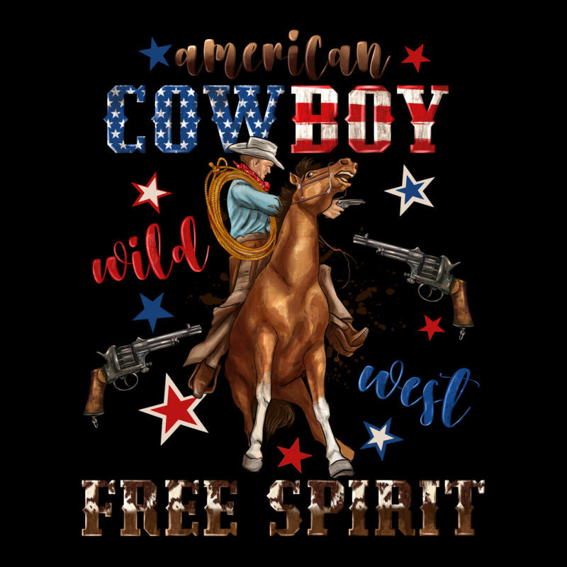 American Cowboy Wild West Free Spirit Ladies Tee by texasbilliewilder | Teevron