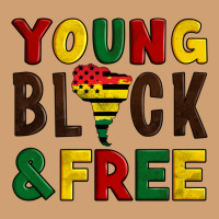 Young Black And Free Vintage Tee | Teevron
