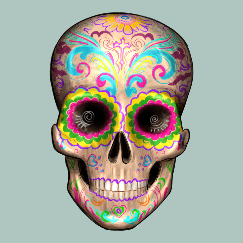 Mexican Skull Premium Sweatshirt by Artiststas | Teevron