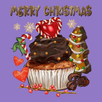 Merry Christmas Cupcake Chocolate Urban Hoodie | Teevron