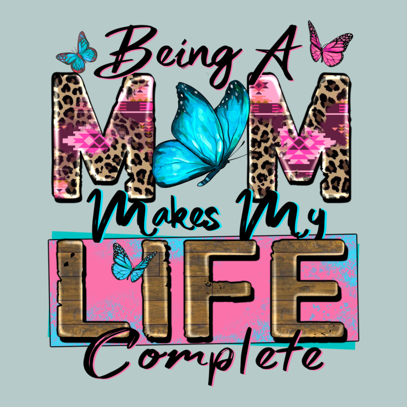 Being A Mom Makes My Life Complete Heavy Core Tee by Zillion Design Studio | Teevron