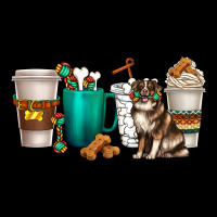 Australian Shepherd Dog Coffee Cups Ladies Tee | Teevron