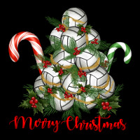Merry Christmas Volleyball Ladies Tee | Teevron