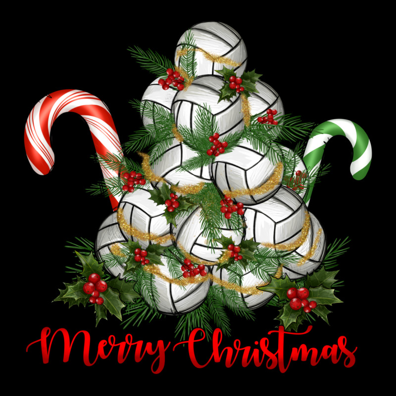 Merry Christmas Volleyball Ladies Tee by RanaPortraitStore | Teevron