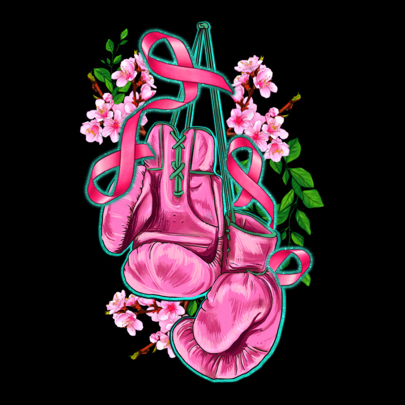 Cancer Boxing Gloves With Ribbon Premium Tee by AdoDesignShop | Teevron