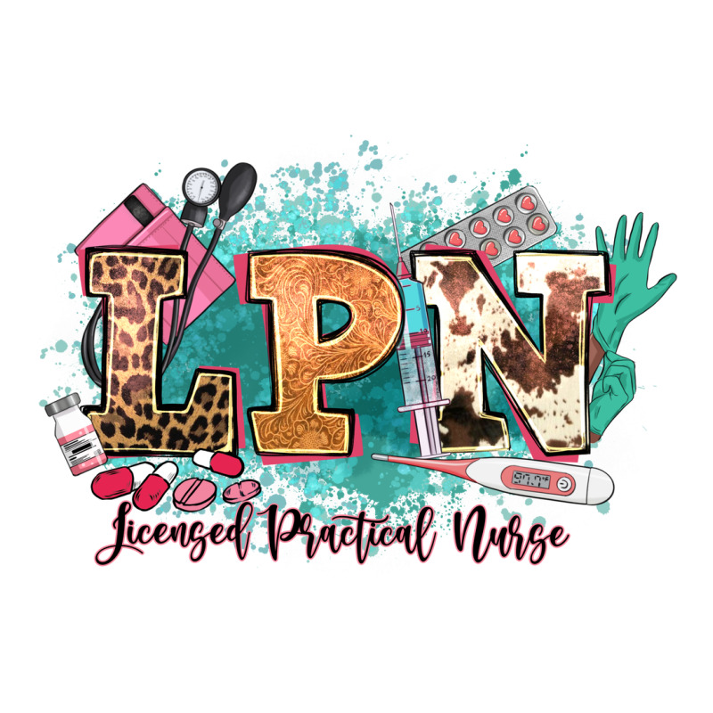Lpn Licensed Practical Nurse Western Zipper Hoodie by NancyCooperArtShop | Teevron