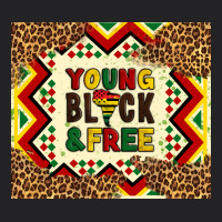 Young Black And Free Vintage Tee | Teevron