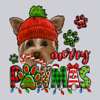 Merry Pawmas Christmas Yorkie Heavyweight Sweatshirt | Teevron
