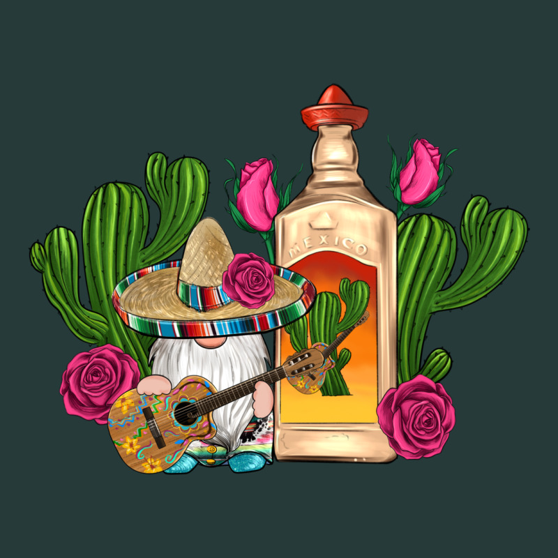 Mexican Tequila Gnomes Guitar Roses Cactus Serape Premium Sweatshirt by Artiststas | Teevron