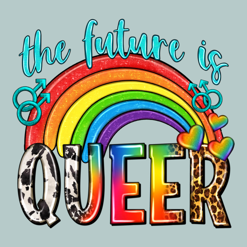 The Future Is Queer Heavy Core Tee by texasbilliewilder | Teevron