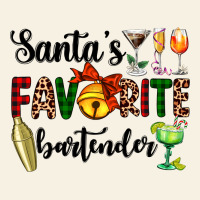 Santa's Favorite Bartender Vintage Tee | Teevron