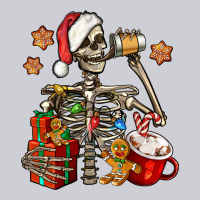 Christmas Skeleton Coffee Classic Tee | Teevron