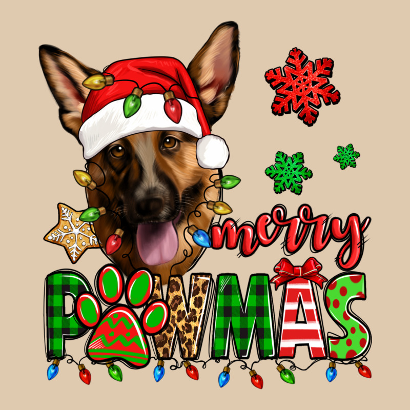 Merry Pawmas Christmas German Shepherd Heavyweight Sweatshirt by Jasminsmagicworld | Teevron