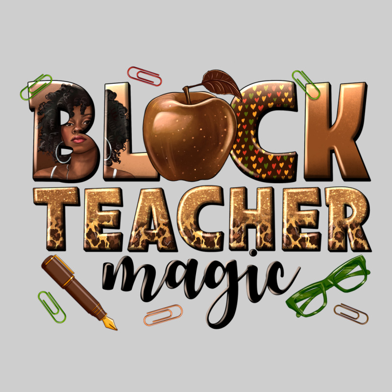 Black Teacher Magic Melanin Premium Tee by texasbilliewilder | Teevron