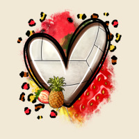 Fruits And Volleyball Heart Premium Tee | Teevron