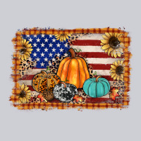 American Flag Fall Backgraund Heavyweight Sweatshirt | Teevron