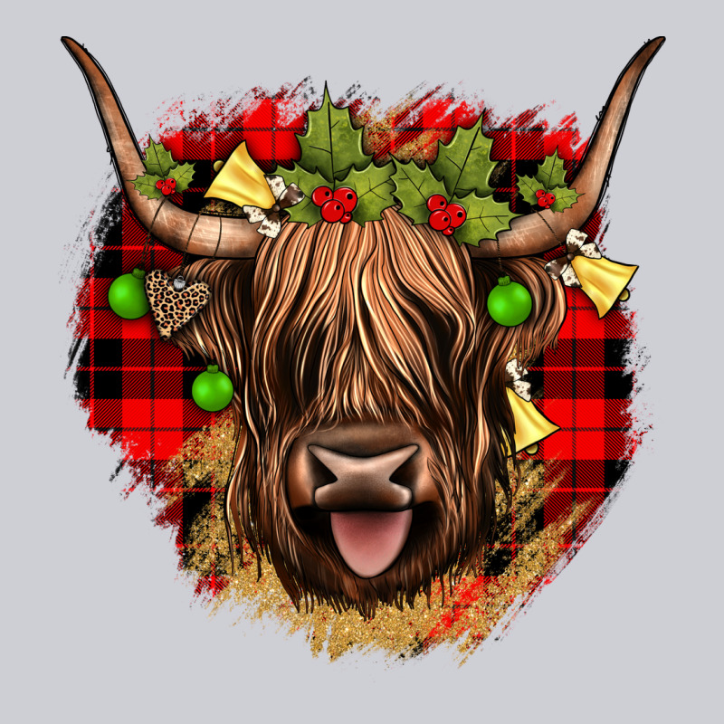 Highland Cow  Christmas Heavyweight Sweatshirt by JahusDesignShop | Teevron