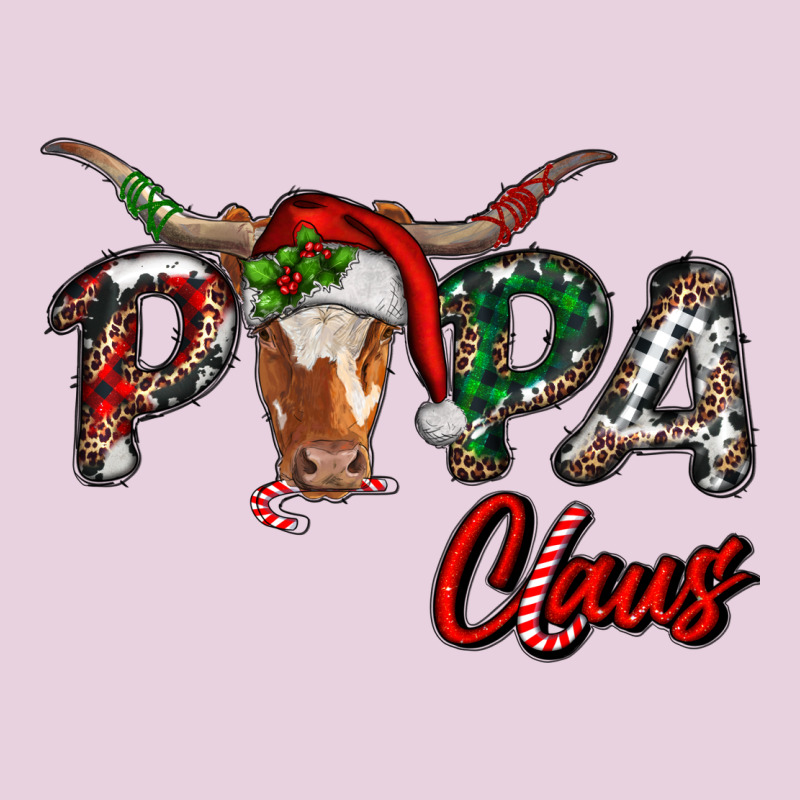 Papa Claus With Long Horn Western Christmas Ladies Tee by RanaPortraitStore | Teevron