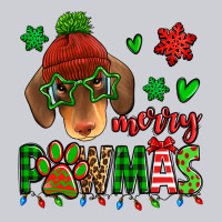 Merry Pawmas Christmas Dachshund Heavyweight Sweatshirt | Teevron