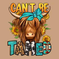 Can't Be Tamed Longhaired Cow Vintage Tee | Teevron