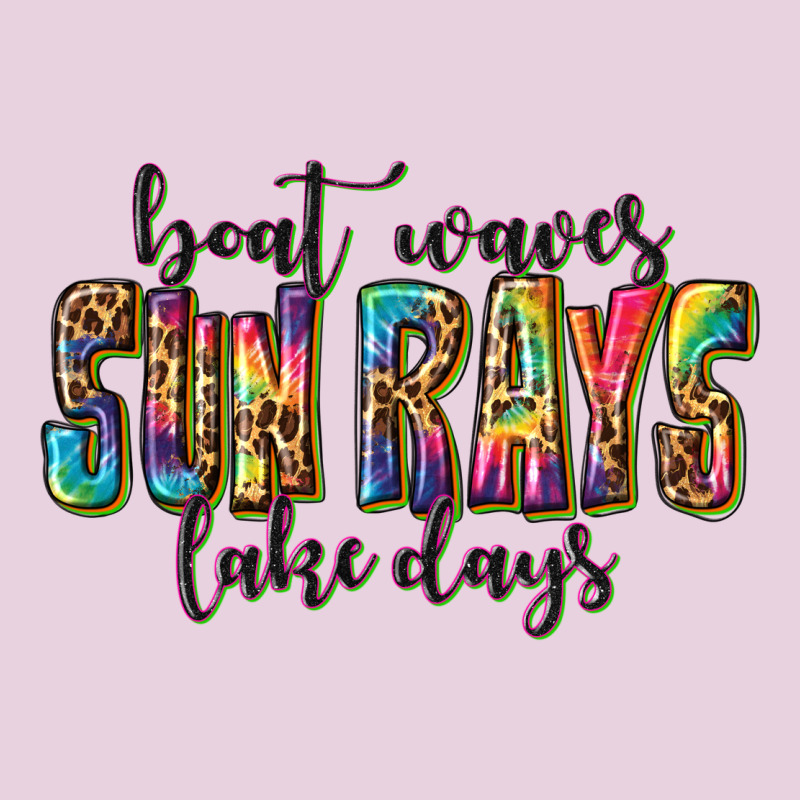 Boat Waves Sun Rays Lake Days Ladies Tee by texasbilliewilder | Teevron