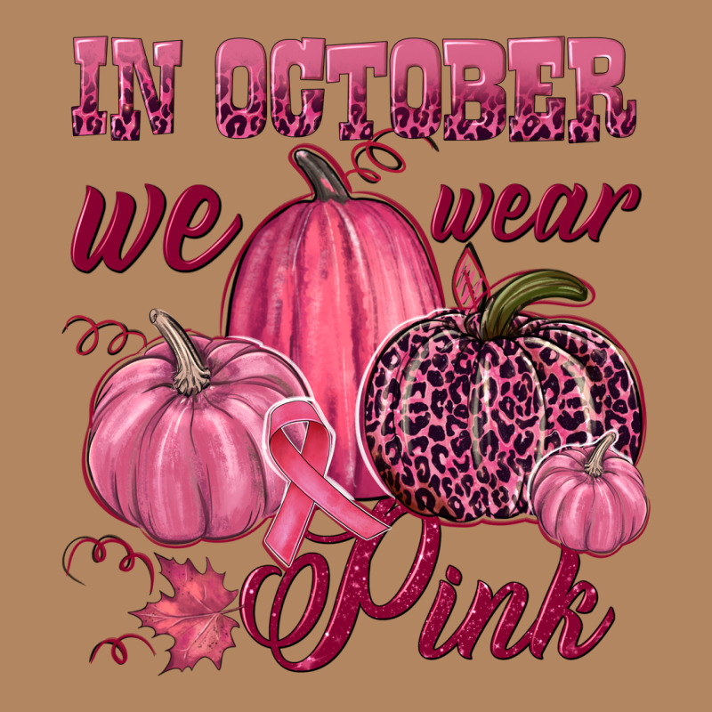 In October We Wear Pink Long Sleeve Tee by NancyCooperArtShop | Teevron