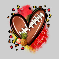 Fruits And Football Heart Premium Tee | Teevron
