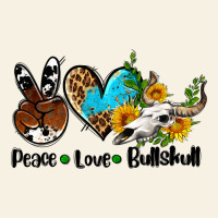 Peace Love  Bullskull Vintage Tee | Teevron
