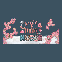 Wife Mom Nurse Libbey Glass Urban Heavy Tee | Teevron