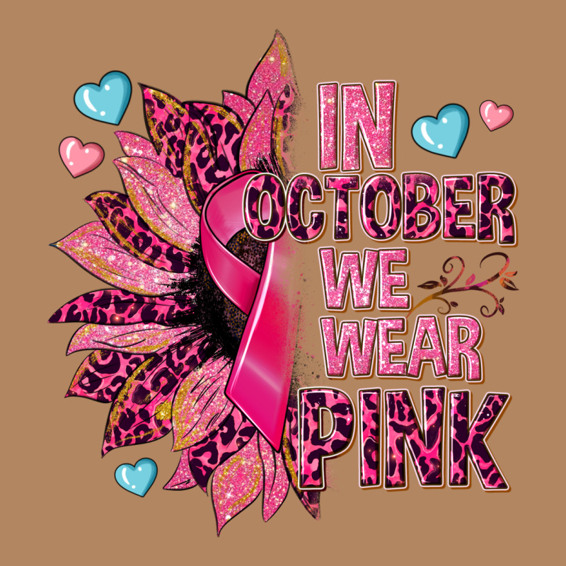 In October We Wear Pink Long Sleeve Tee by NancyCooperArtShop | Teevron
